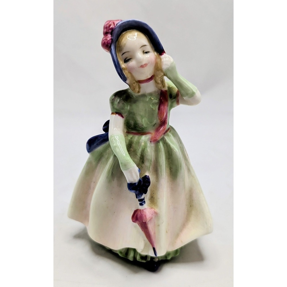 1935 Royal Doulton & Co Babie Girl Porcelain Figurine 5 inch